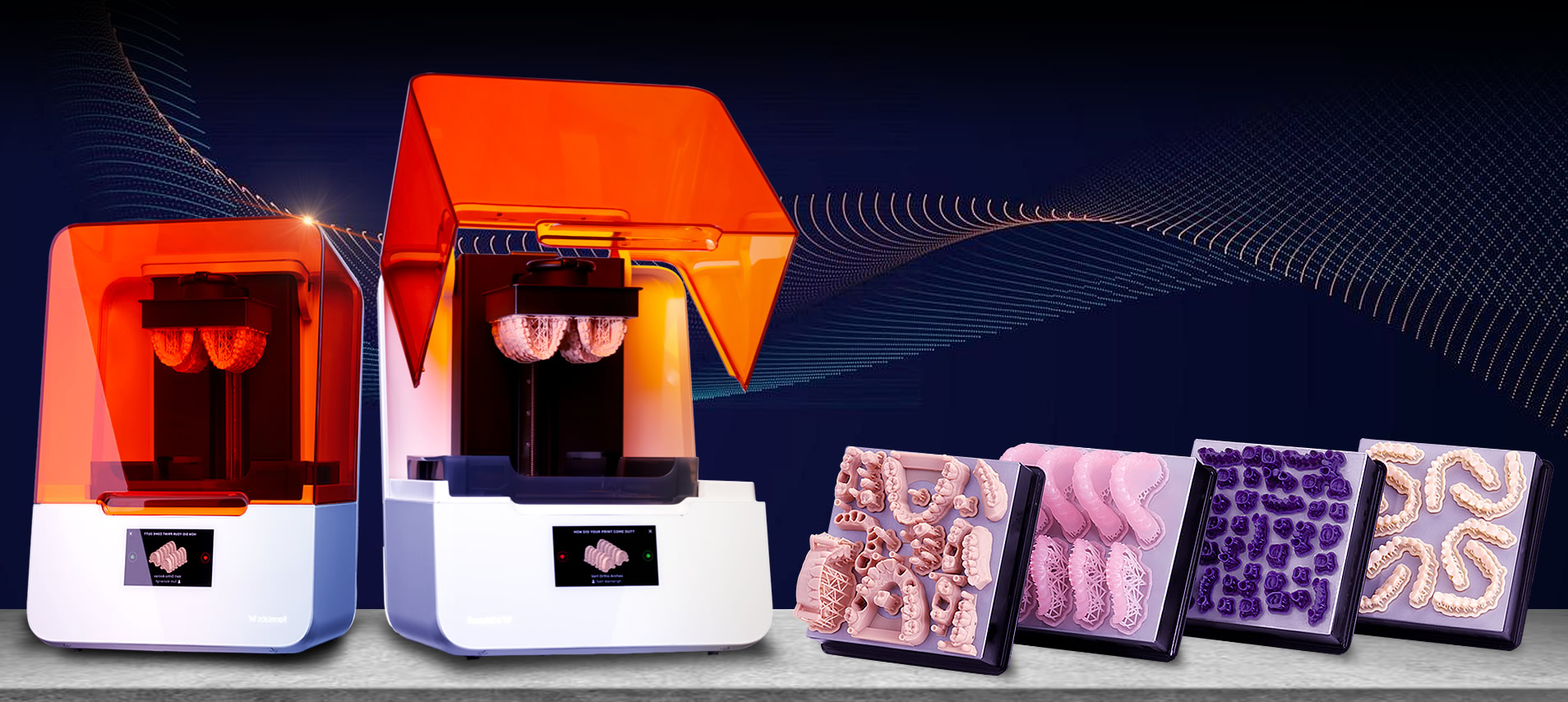 Soluções em Odontologia Digital Form 3B Plus e Resinas Dentárias Formlabs